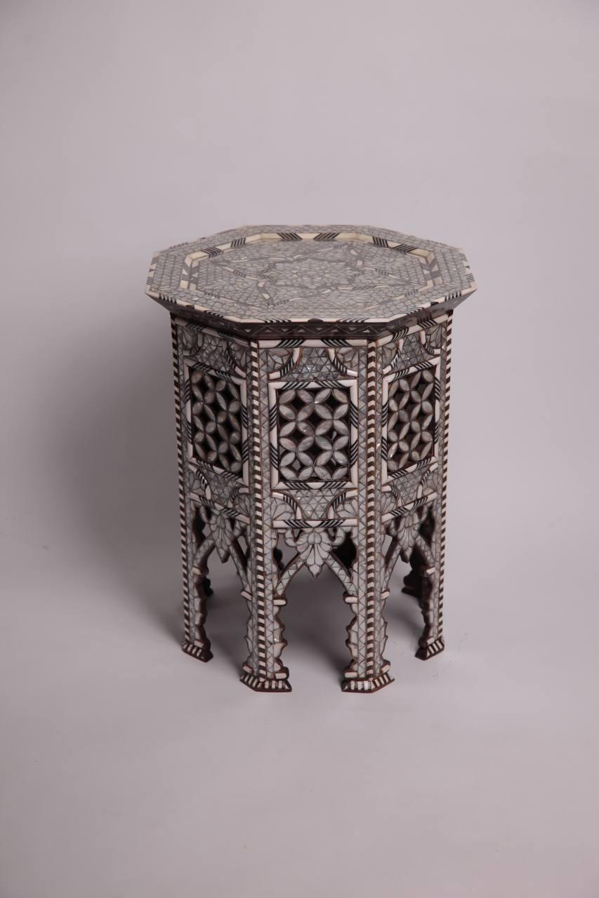 Msadaf Wooden Table Top Part Glass - 2