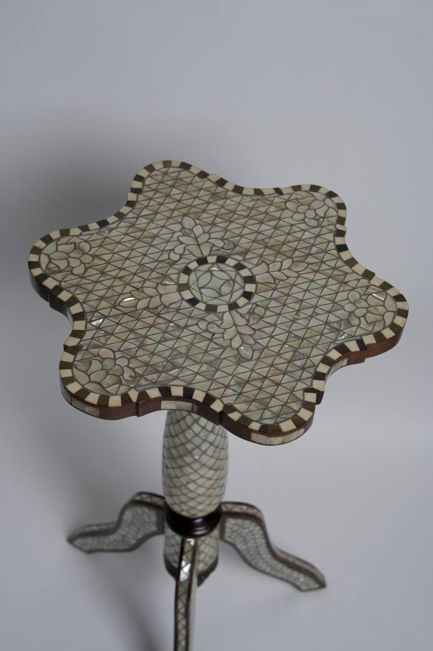 Msadaf Table With Full Mother Pearl