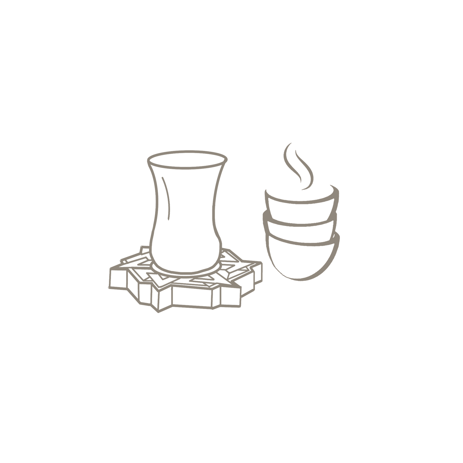 Tea & Arabic Coffee Cups