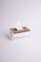 Tissue box acrylic pattern: Msadaf top flower( Small) brown