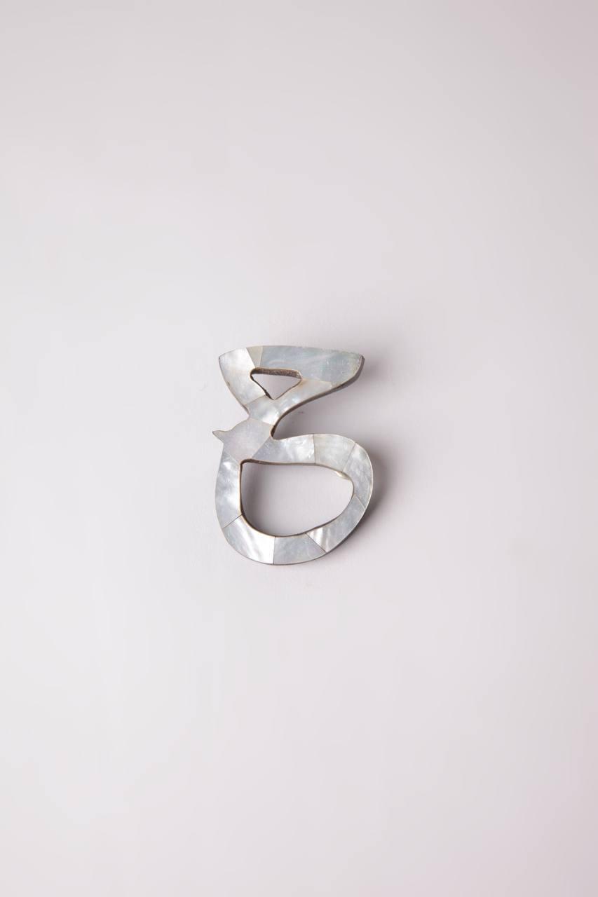 Letters Brooches Msadaf