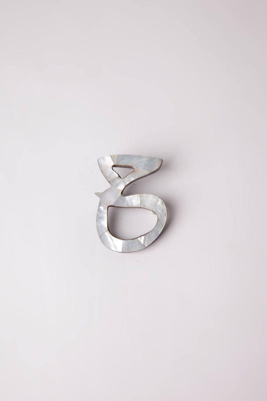 Letters Brooches Msadaf