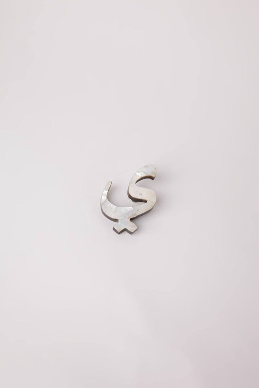 Letters Brooches Msadaf