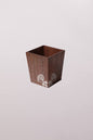 Trash Bin Wood Msadaf Pattern : Butterfly Design