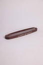Msadaf wooden small serving tray with plixiglass tray on top . pattern : One Flower