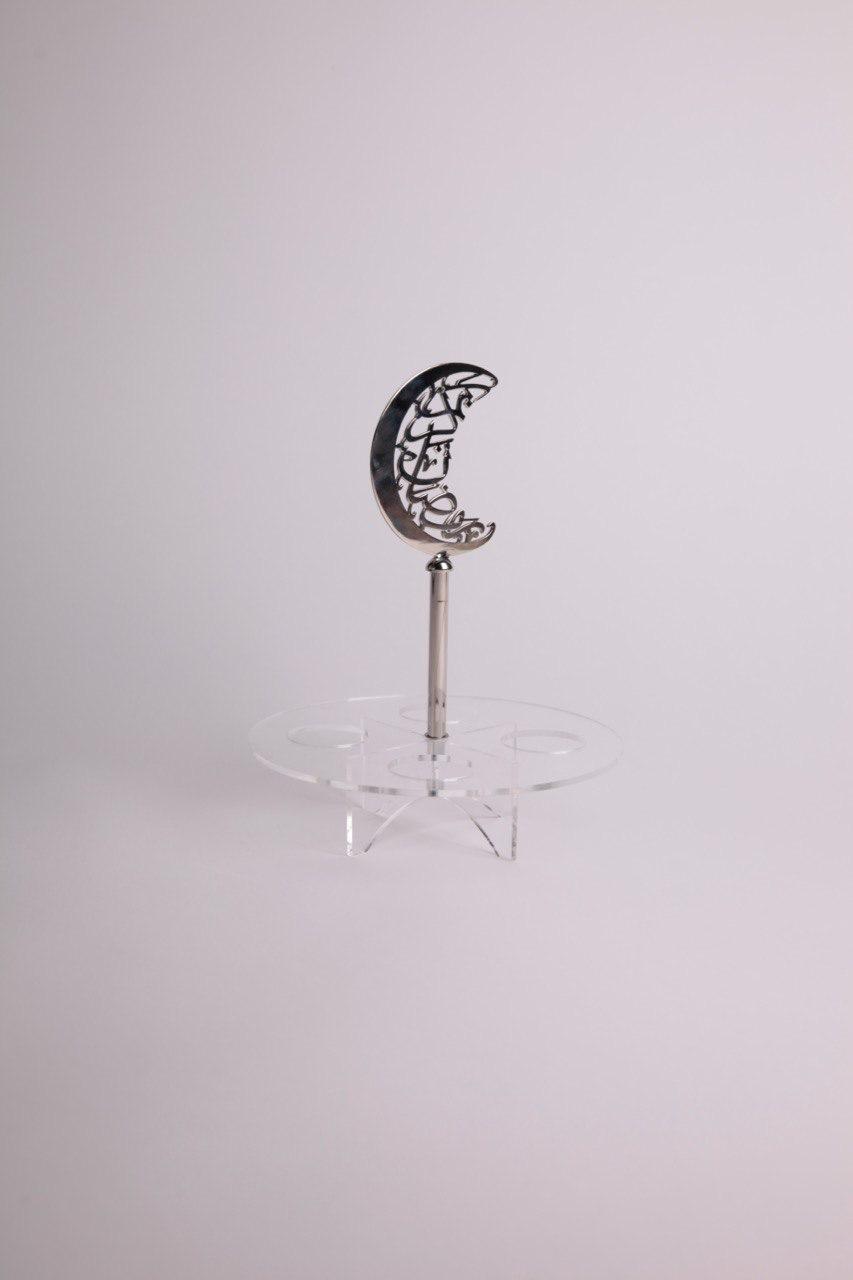 Metal Coffee Cups Serving Holder With Plexiglass