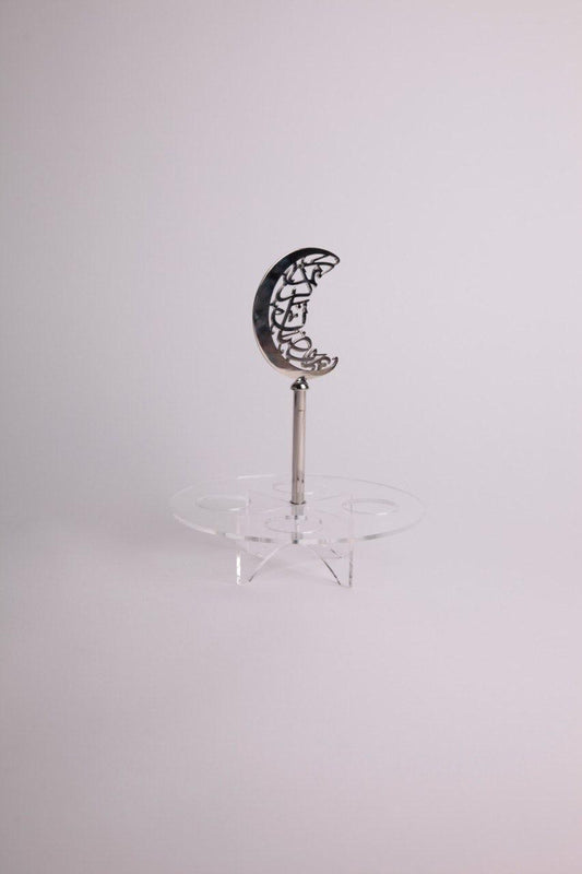 Metal Coffee Cups Serving Holder With Plexiglass