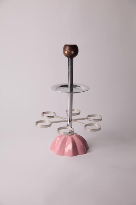 Coffee Cups Stand With Msadaf Wooden Ball Handle