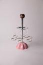 Coffee Cups Stand With Msadaf Wooden Ball Handle