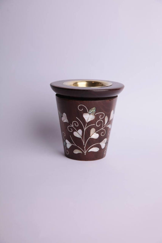 Msadaf Wooden Incense Burner Small 1