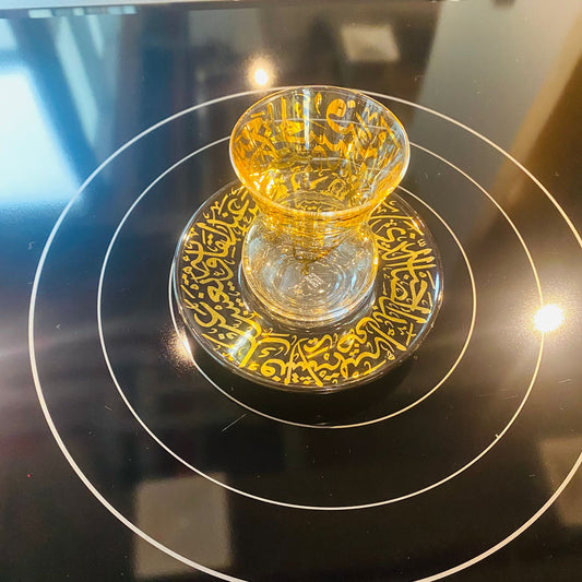 Istikana Black Set Of 6 pcs