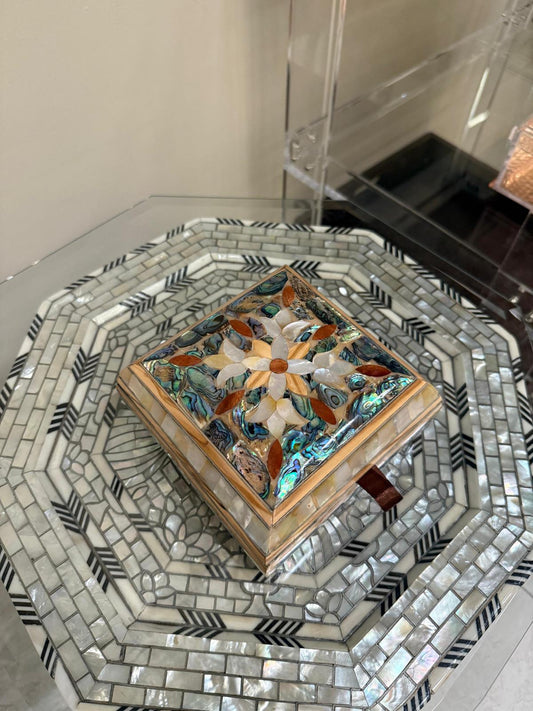 Msadaf Wooden Box New