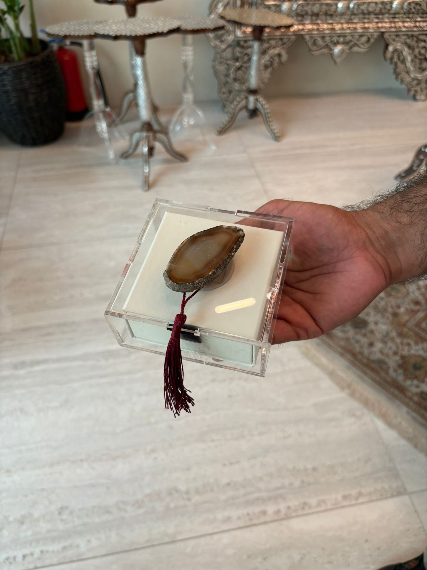 Acrylic Bhukhoor Box