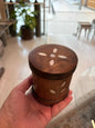 Msadaf Wooden Box Round
