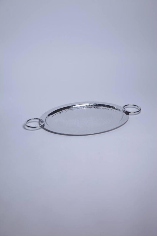 Metal Oval Shape Tray