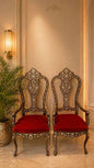 Msadaf Wooden Chair  ( Set Of 2 )