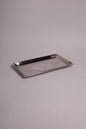 Rectangular Metal Tray With Arbesques Pattern